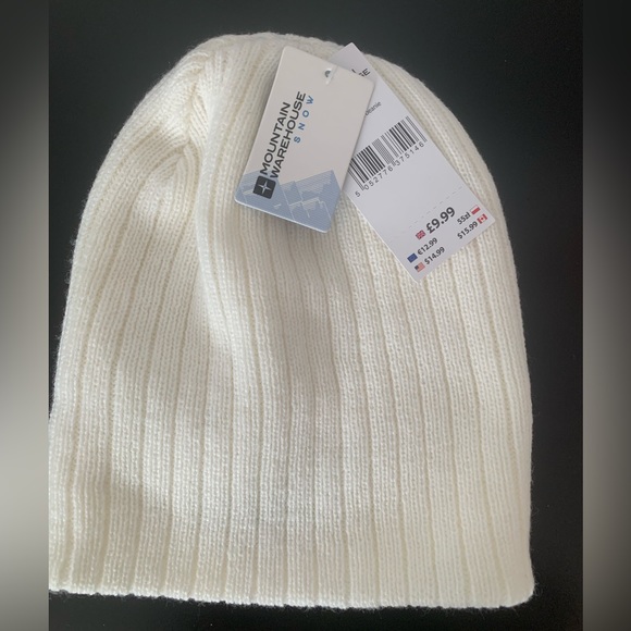🆕Mountain warehouse  white winter hat - Picture 1 of 4